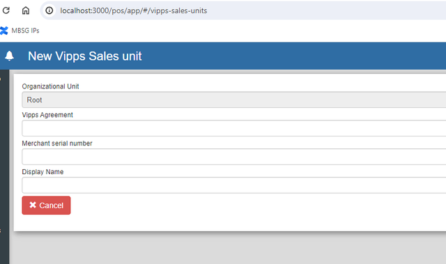 Sales Unit Details